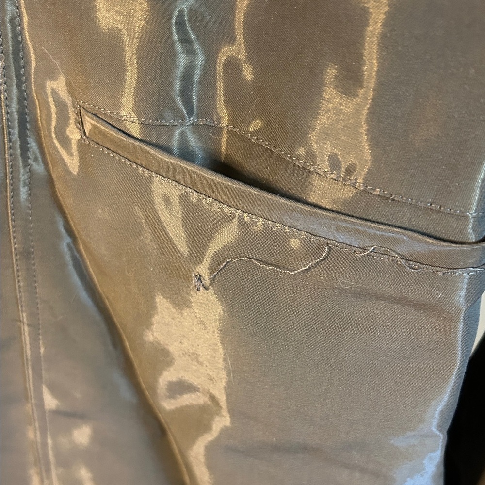 Ron Leal Chic Olive Belted Trench Coat - Picture 13 of 14